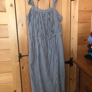 NWOT Old Navy flutter straps midi dress XL